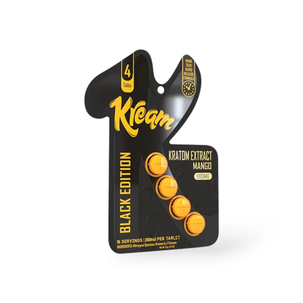 Kream-Black-Edition-Next-Gen-Kratom-Extract-Mango-Chewable-Tablets-200mg-4ct__83996 (1) Kream Black Edition Next Gen Kratom Extract Mango Chewable Tablets 200mg