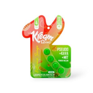 Kream Ohmz Pseudo + Kava + MIT Power Melon Chewable Tablets 150mg