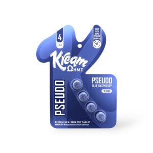 Home Kream Pseudo Blue Raspberry Chewable Tablets 80mg
